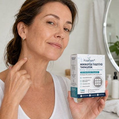 ✨PuraCure® 2 az 1-ben mikrotűs és hidrokolloid tapasz🍀 | Kiálló anyajegyek, aknék, lapos szemölcsök és bőrnövedékek eltávolítására | Segít csökkenteni a ráncokat, hegeket és bőrhibákat | Láthatatlan tapasz az arcra és testre