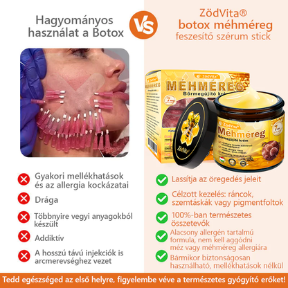 🧑‍⚕️ ZödVita® Méhméreg Bőr Helyreállító Krém 🔥🐝Magyar fejlesztés, magyarországi gyártás és szállítás