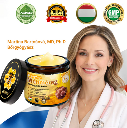 🧑‍⚕️ ZödVita® Méhméreg Bőr Helyreállító Krém 🔥🐝Magyar fejlesztés, magyarországi gyártás és szállítás